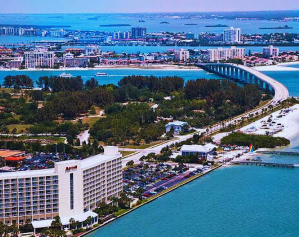Downtown city skyline, Clearwater, FL Downtown city skyline, Clearwater, FL