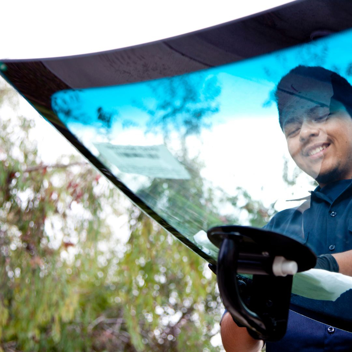 installing a new windshield