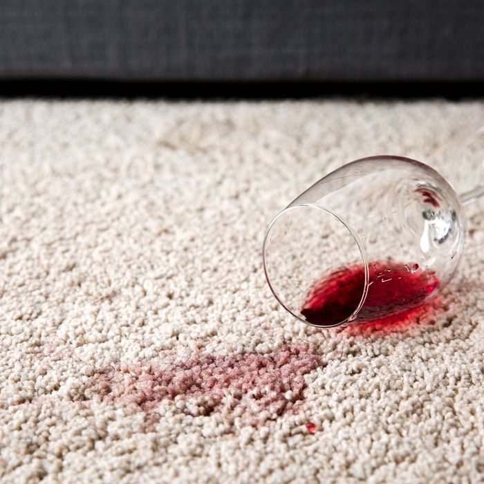 Wine on carpet