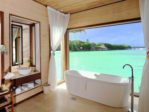 luxurious bathroom in vacation home