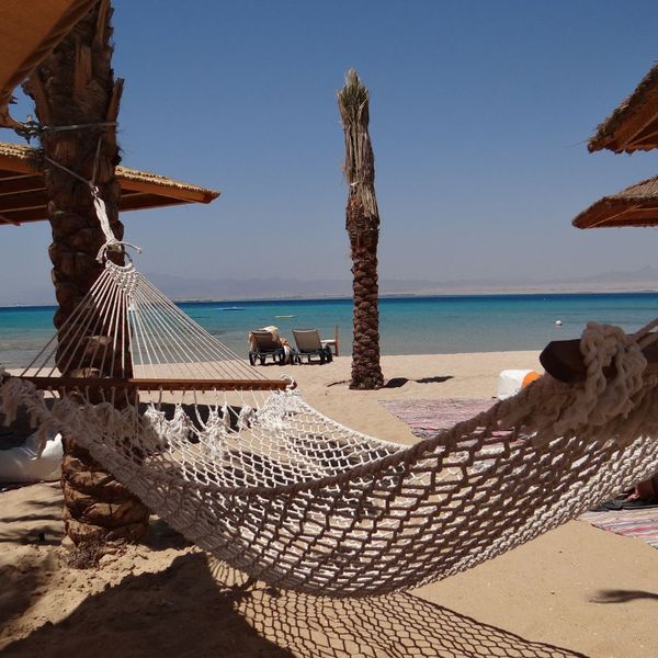 hammock on beach