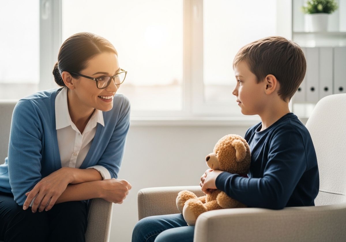 Child therapy session