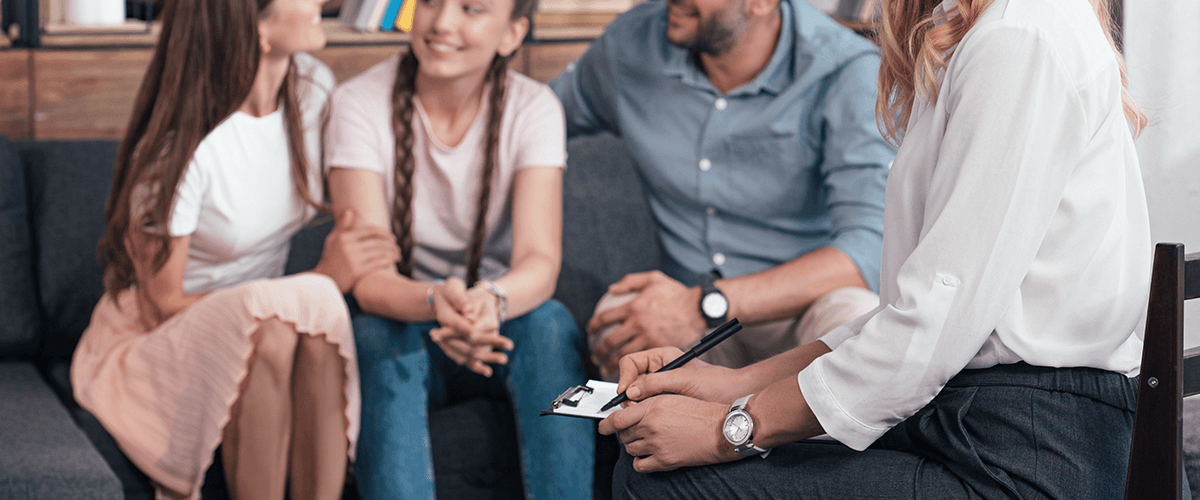 family in therapy