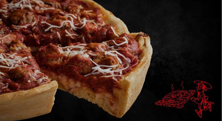 deep dish pizza 