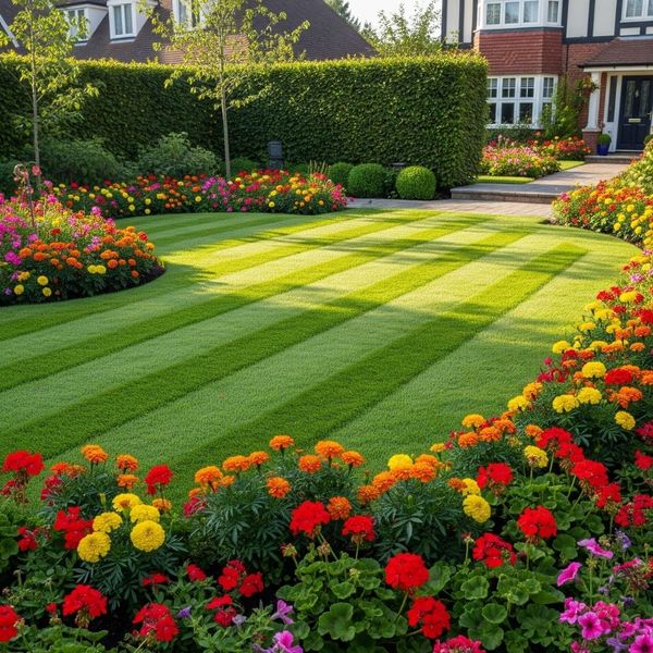 Modern front yard