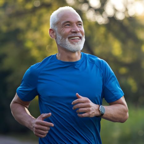 image of a healthy man
