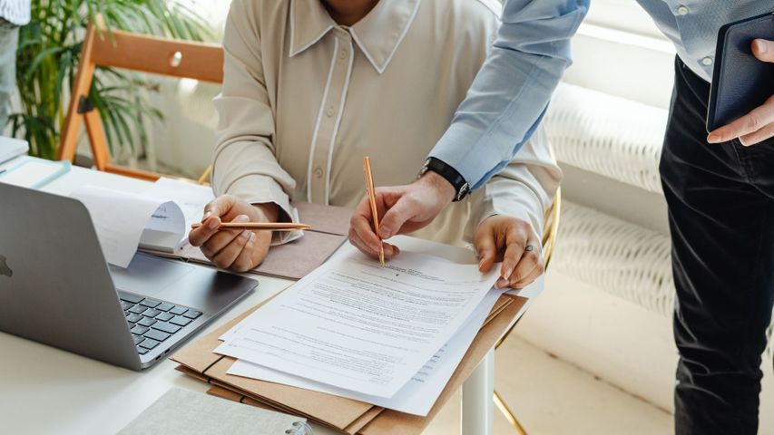 working on special documents for portfolio 