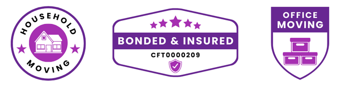 Household moving, bonded and insured CFT0000209, Office Moving