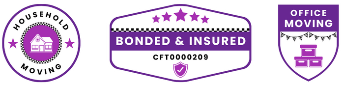 Household moving, bonded and insured CFT0000209, Office Moving