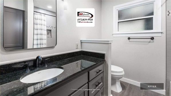Primary Bathroom Remodel is Dallas TX