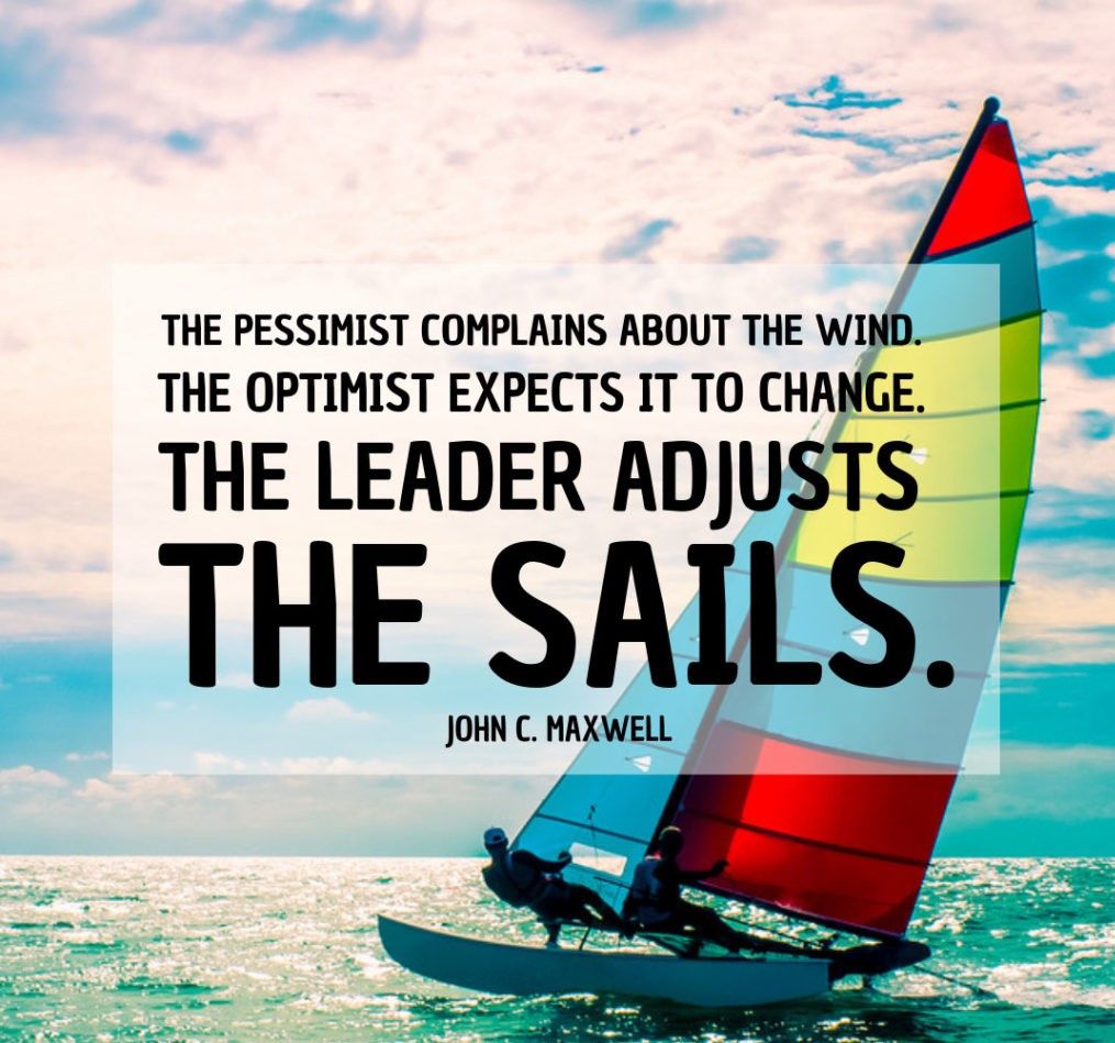 Leadership Adjusts the Sails