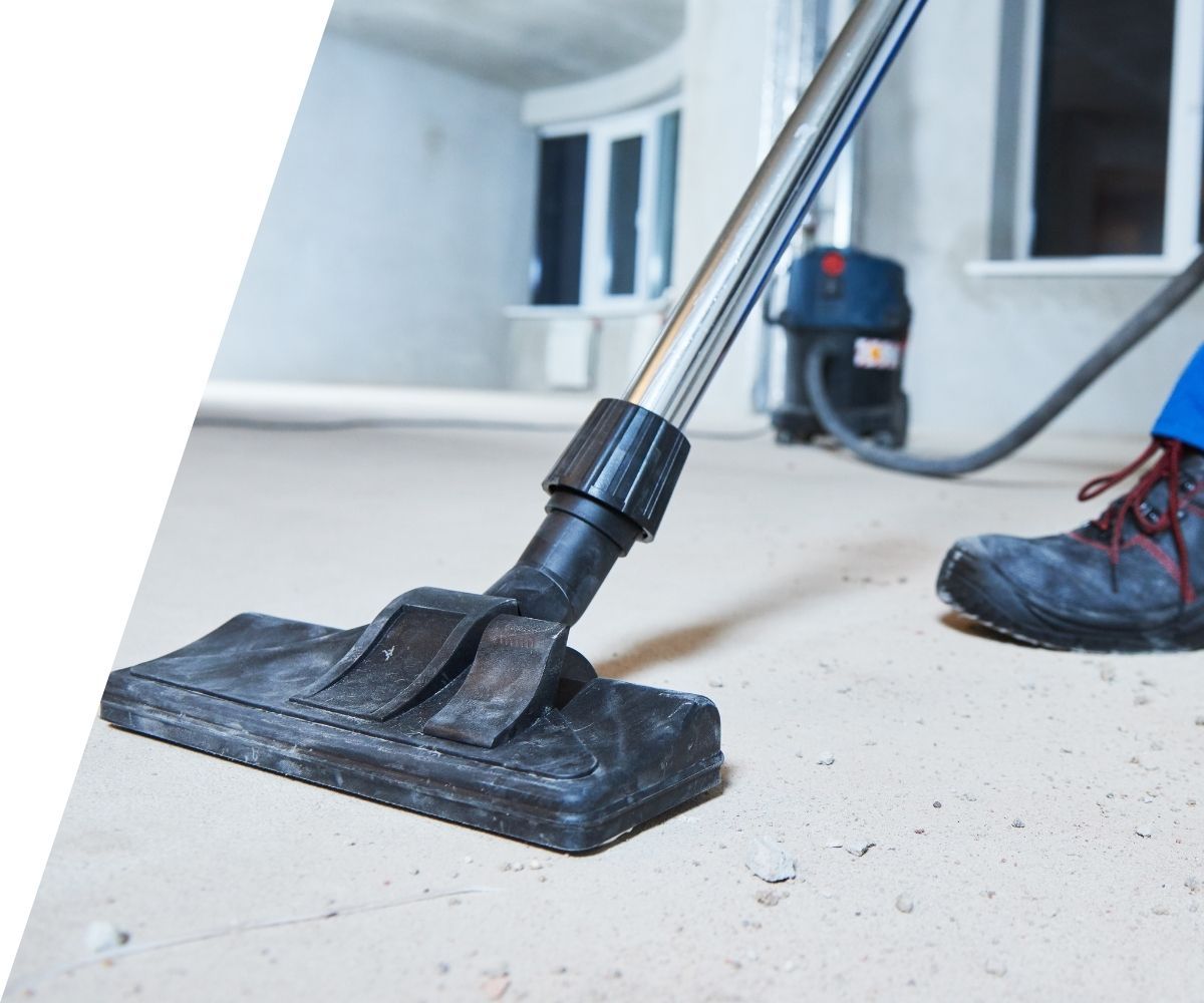 construction clean up. 