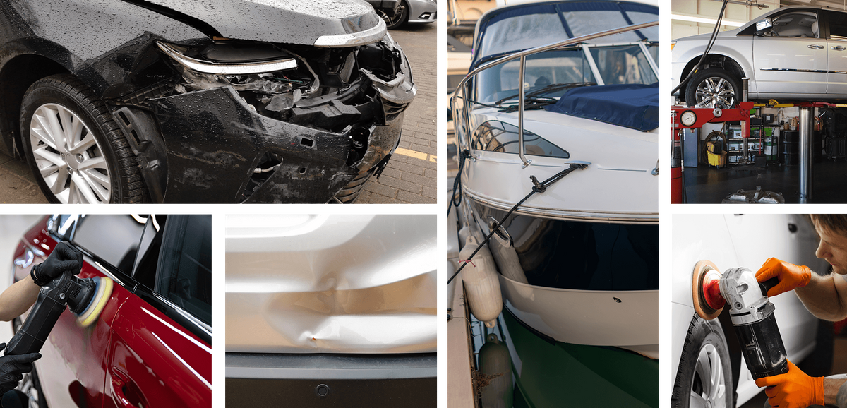 Fiberglass Boat Repair and Automotive Collision Repair