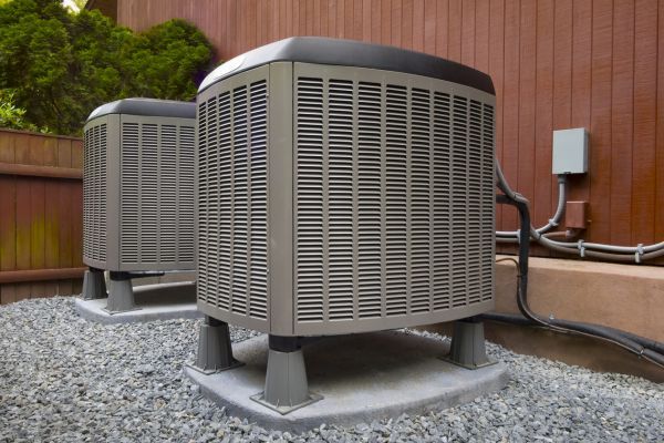 HVAC systems outside of home