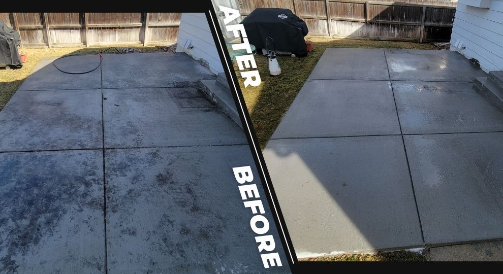 before/after patio tiles