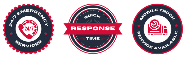 1: 24/7 Emergency Services 2: Quick Response Time 3: Mobile Truck Service Available 1: 24/7 Emergency Services 2: Quick Response Time 3: Mobile Truck Service Available