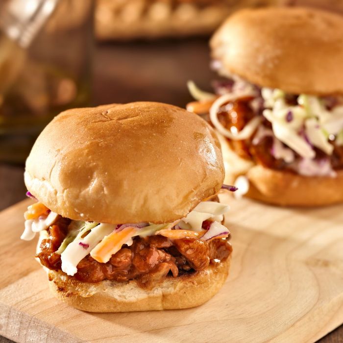 pulled pork sliders