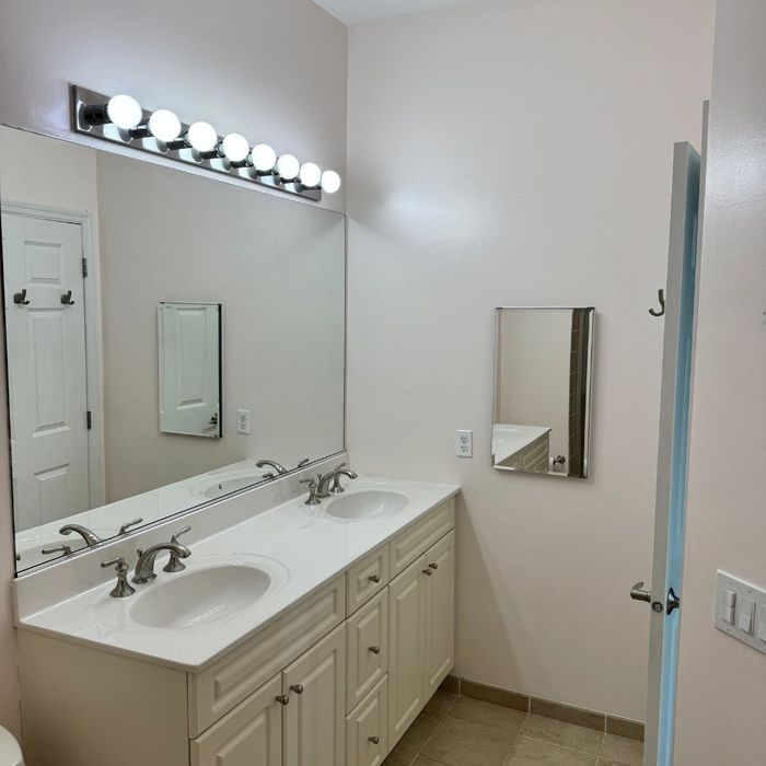 Renovated bathroom