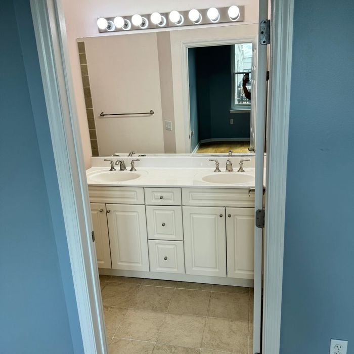 Renovated bathroom