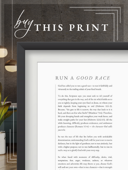 Run a good race - buy this print.png