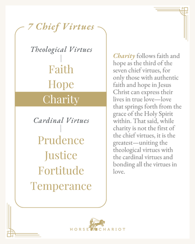 The Virtue of Charity - Third of the Chief Virtues