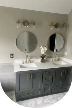 remodeled bathroom