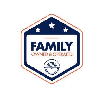 family owned and operated badge