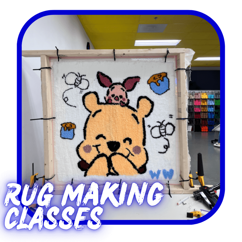 Rug Tufting Classes — Tutu Tufting - Tutu Tufting - Make A Rug Today!