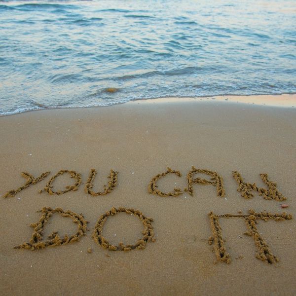 you can do it drawn in sand