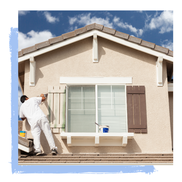 exterior painting. exterior painting.