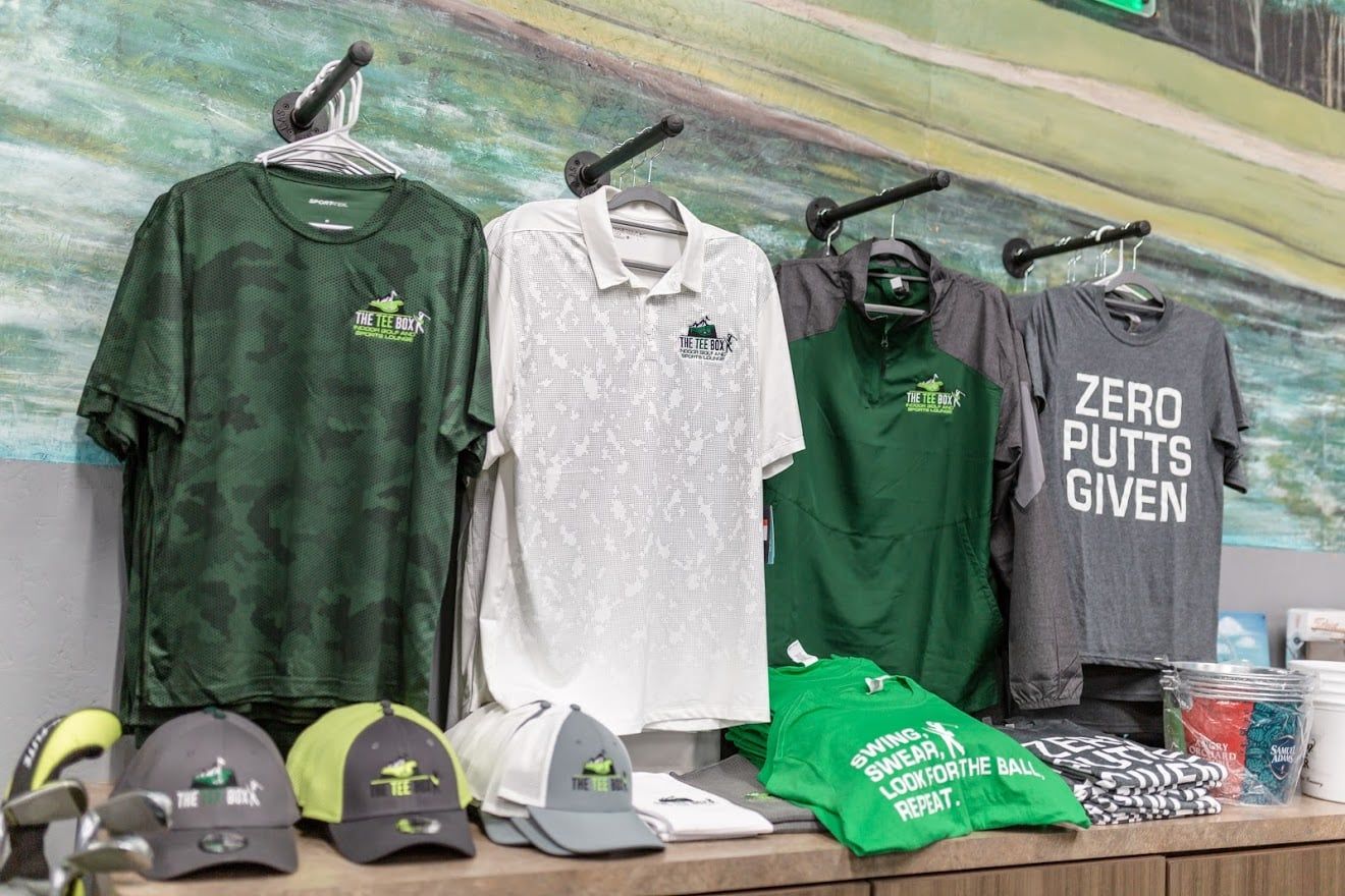 The Tee Box merchandise 