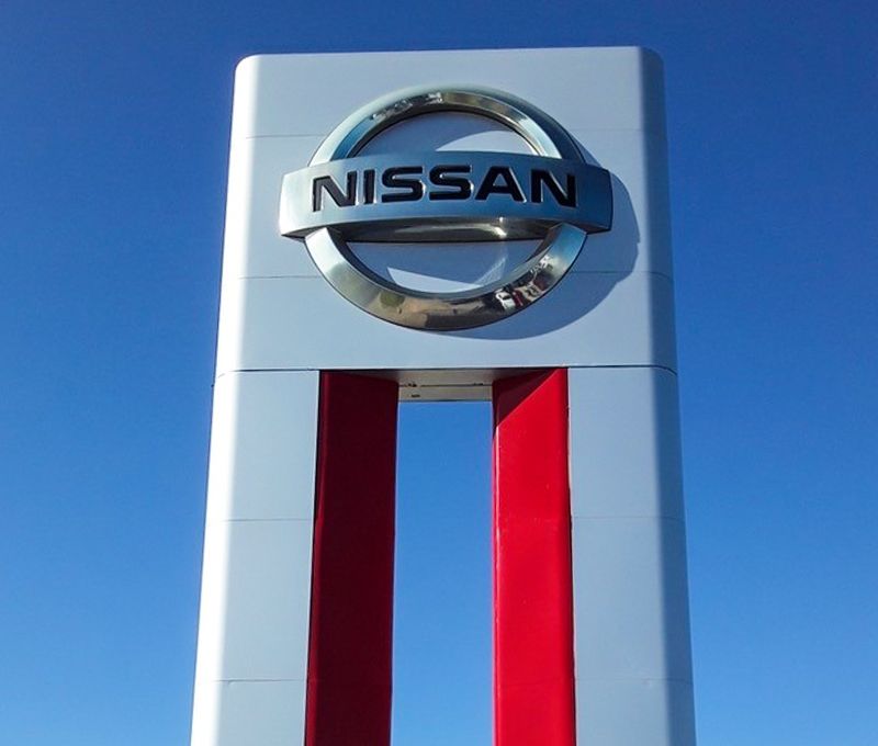 Nissan sign