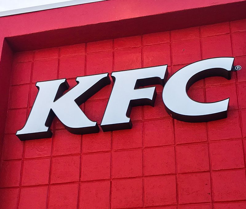 KFC sign