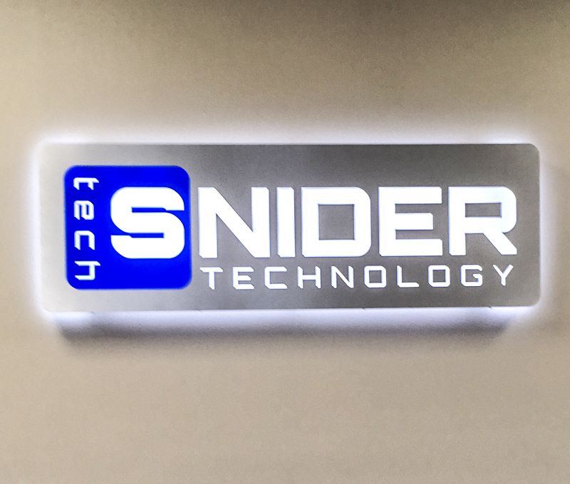 Snider Technology sign