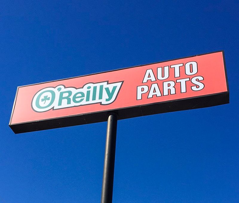 O'Reilly Auto Parts sign