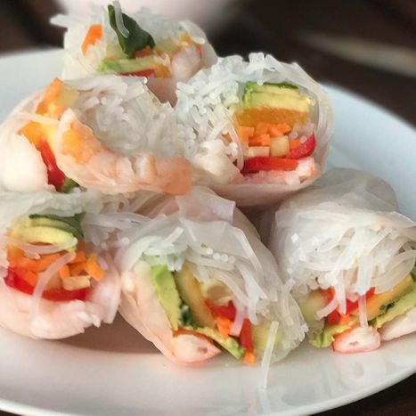 Fresh spring rolls