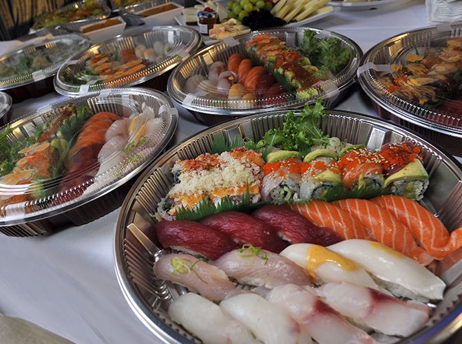 Image of sushi catering