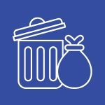 trash removal icon