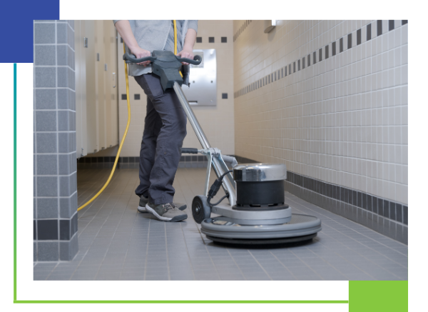 image of cleaning a floor image of cleaning a floor