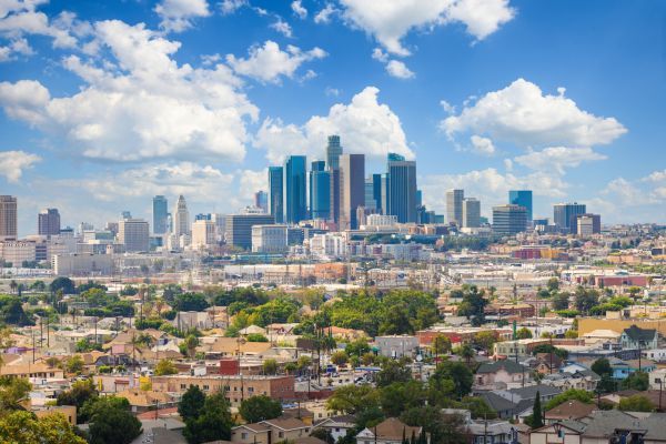 los angeles skyline