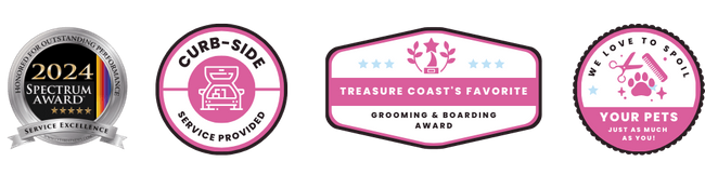 Trust badges with award