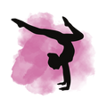 icon of a gymnast