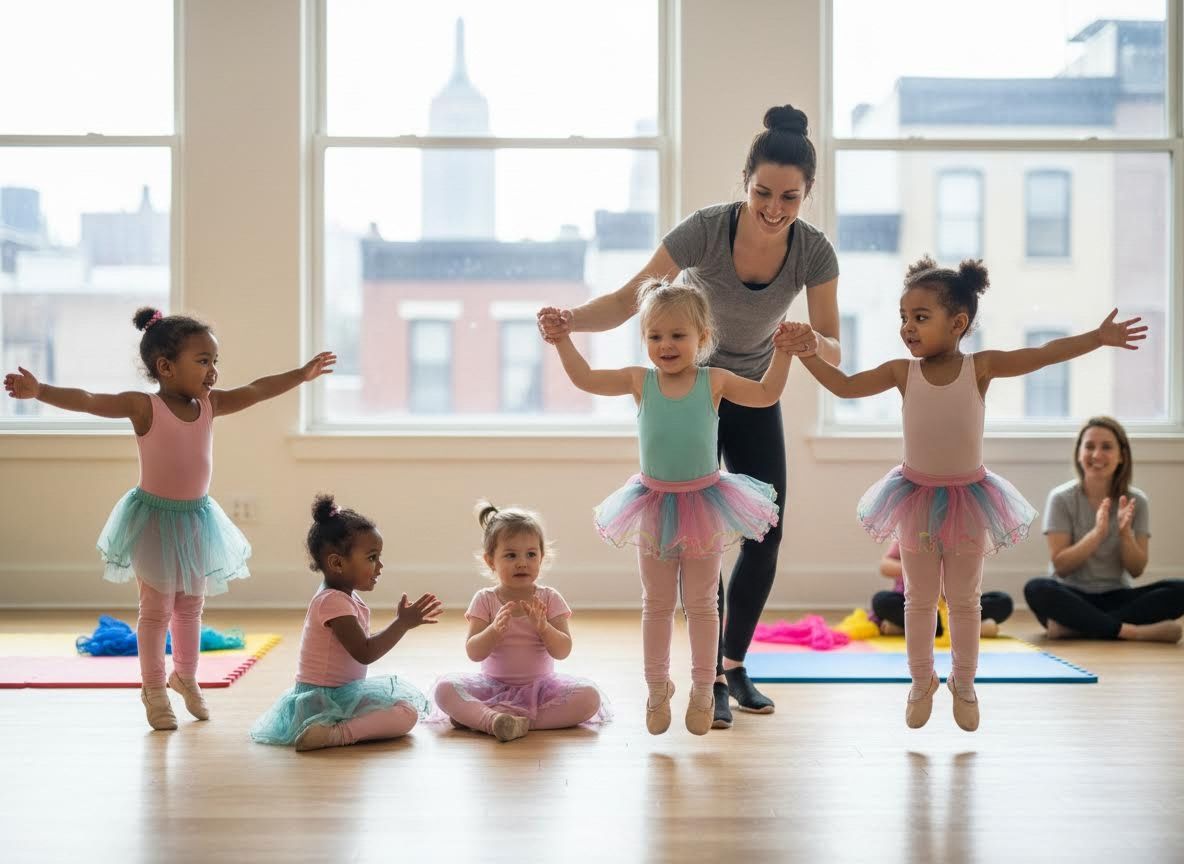 Toddler Ballet Class with Instructor