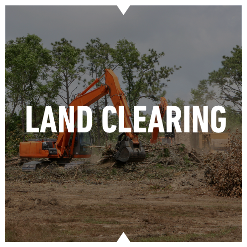 land clearing. 