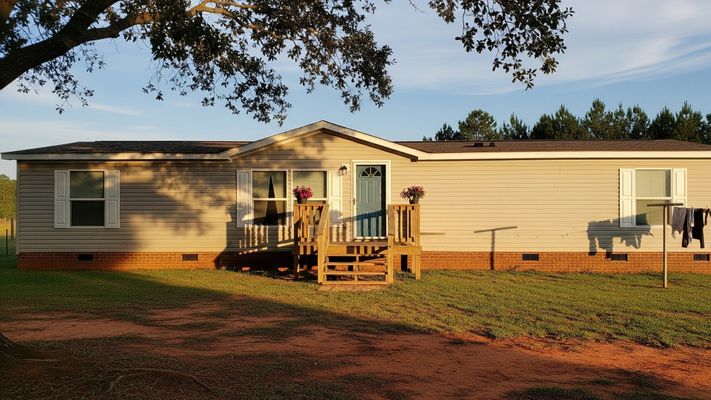 a manufactured home in Georgia
