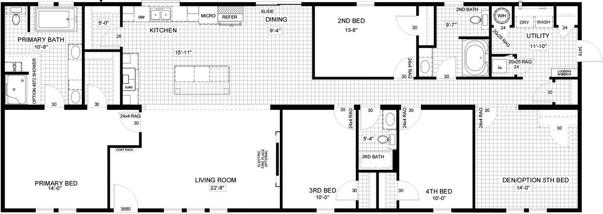Big Easy Floor Plan