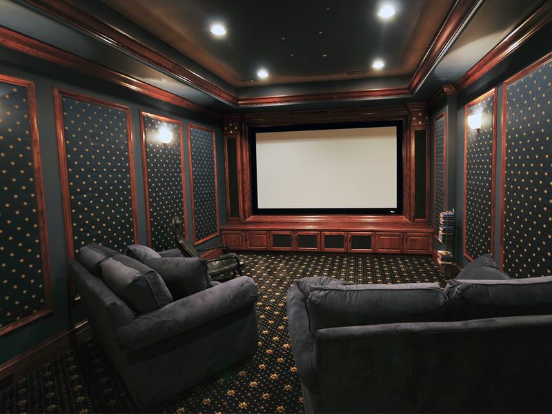 Ultimate Man Cave Ideas: Screens, Pool Table, Theater Seating, Granite