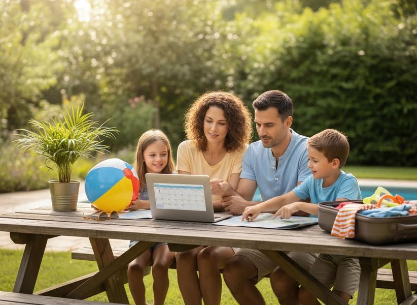 Family Planning Vacation Outdoors