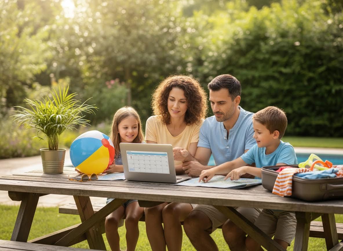 Family Planning Vacation Outdoors