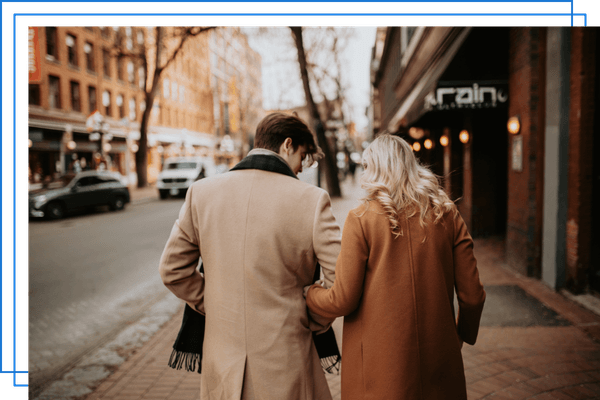 couple walking